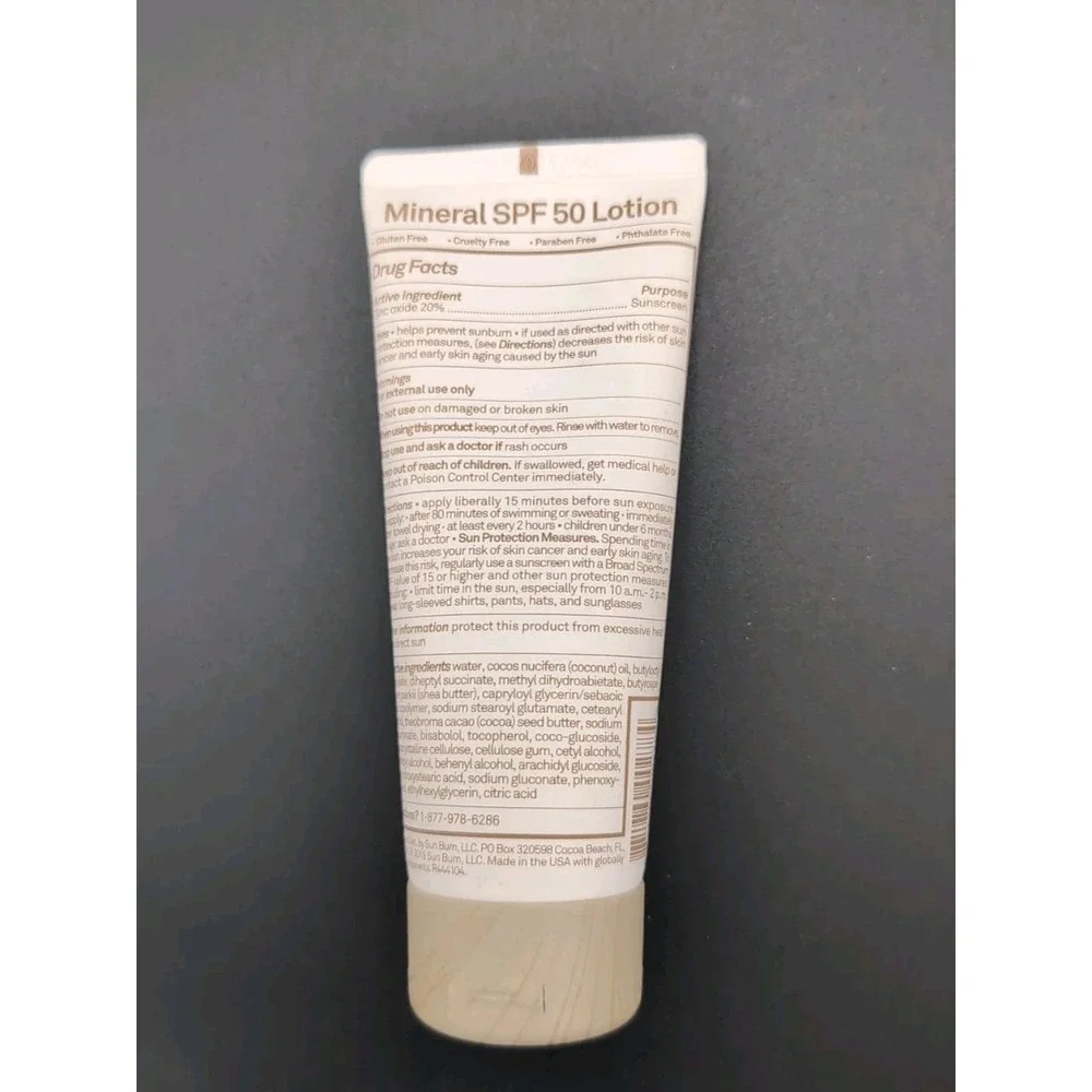 Sun Bum Baby Mineral Sunscreen Lotion Broad Spectrum SPF 50 3oz Exp 04/25 *NEW*